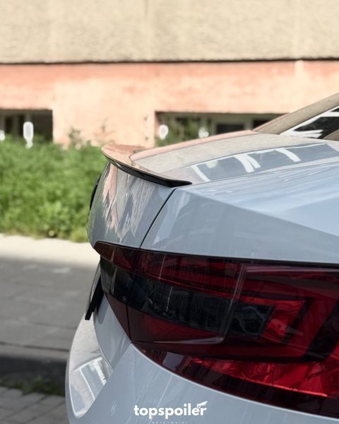 Спойлер багажника Skoda Superb 3 2015-2024 (ABS пластик) сабля Шкода Суперб 3 (чорний глянець) SP-3 фото