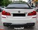Спойлер багажника BMW 5 F10 2010-2017 стиль PSM (ABS пластик) дактейл БМВ Ф10 (чорний глянець) F10-PSM фото 13