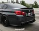 Спойлер багажника BMW 5 F10 2010-2017 стиль PSM (ABS пластик) дактейл БМВ Ф10 (чорний глянець) F10-PSM фото 12