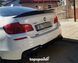 Спойлер багажника BMW 5 F10 2010-2017 стиль PSM (ABS пластик) дактейл БМВ Ф10 (чорний глянець) F10-PSM фото 15