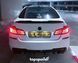 Спойлер багажника BMW 5 F10 2010-2017 стиль PSM (ABS пластик) дактейл БМВ Ф10 (чорний глянець) F10-PSM фото 10