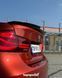 Спойлер багажника BMW 3 F30 2012-2018 стиль М4 (ABS пластик) дактейл БМВ Ф30 (чорний глянець) F30-M4 фото 14
