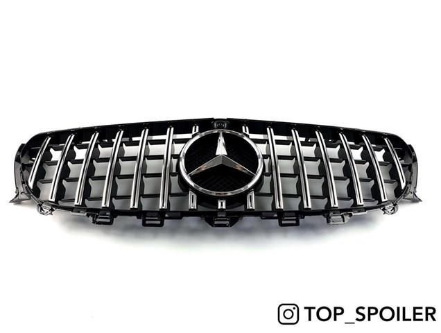 Решітка радіатора Mercedes-Benz E class w213 2016-2019 стиль GT Panamericana W213-GT фото