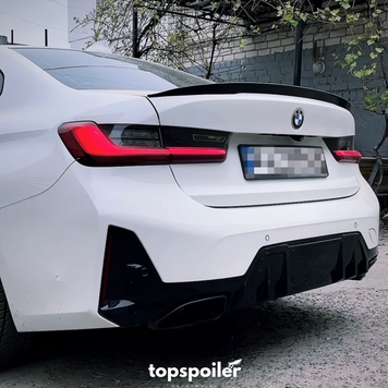 Спойлер багажника BMW БМВ 3 G20 2019+ стиль М (ABS пластик) G20-M фото