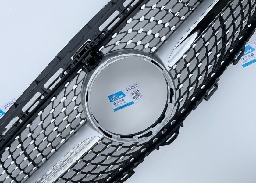 Решітка радіатора Mercedes-Benz E class w213 2016-2019 стиль Diamond (решетка мерседес 213) W213-D фото