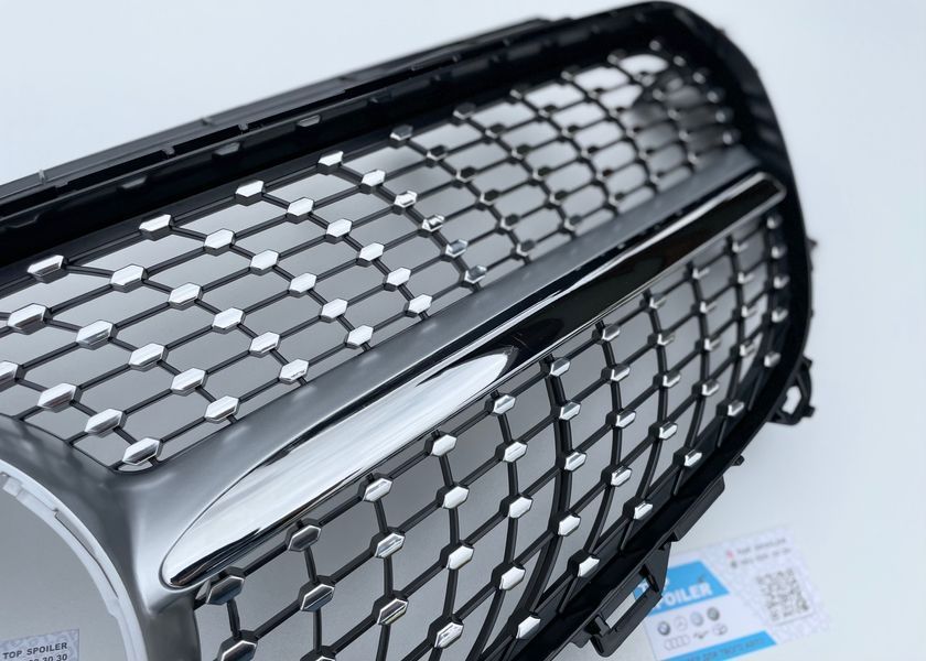 Решітка радіатора Mercedes-Benz E class w213 2016-2019 стиль Diamond (решетка мерседес 213) W213-D фото