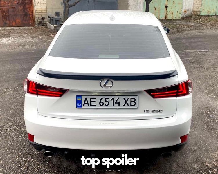 Спойлер багажника Lexus IS 2012-2019 (ABS пластик) Лексус ІС IS-12-19 фото