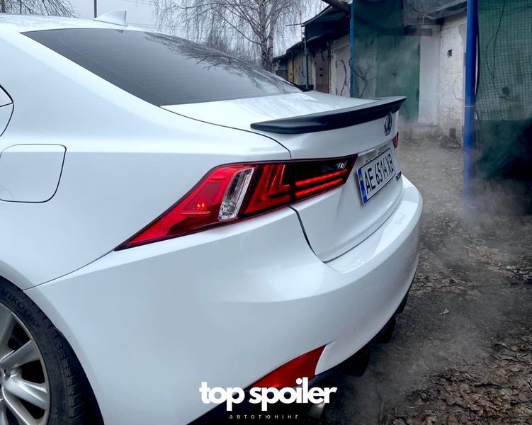 Спойлер багажника Lexus IS 2012-2019 (ABS пластик) Лексус ІС IS-12-19 фото