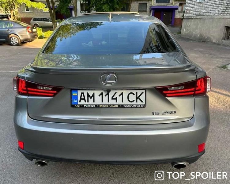 Спойлер багажника Lexus IS 2012-2019 (ABS пластик) Лексус ІС IS-12-19 фото