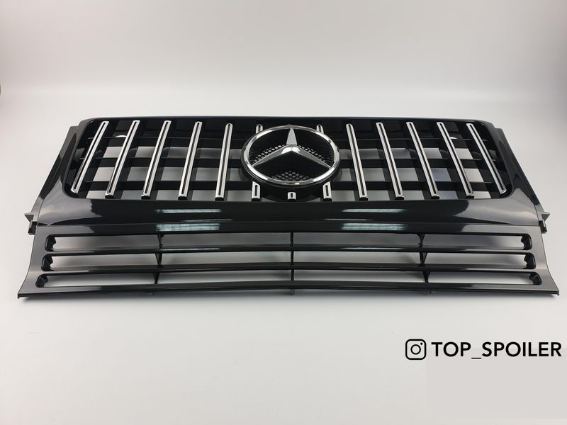 Решітка радіатора Mercedes-Benz G class w463 1990-2018 стиль GT Panamericana G-GT фото