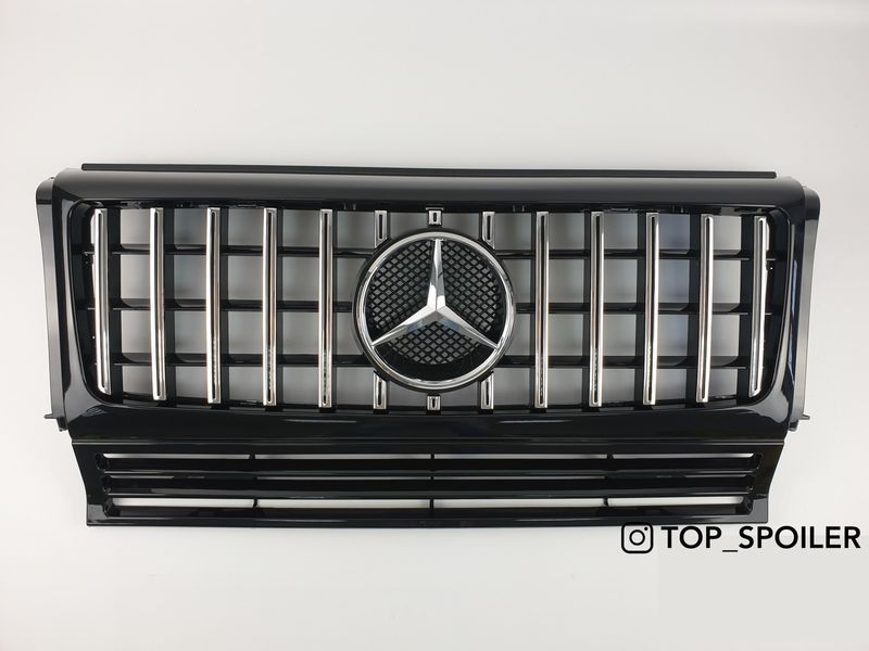 Решітка радіатора Mercedes-Benz G class w463 1990-2018 стиль GT Panamericana G-GT фото