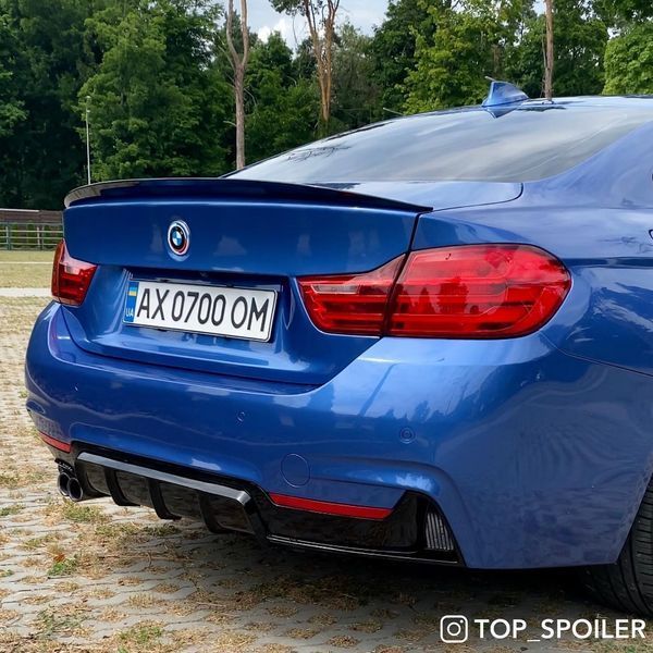 Спойлер багажника BMW 4 F32 2013-2020 стиль М (ABS пластик) БМВ Ф32 F32-M фото