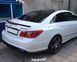 Спойлер багажника Mercedes-Benz E class w207 Coupe 2009-2017 (ABS пластик) сабля Мерседес 207 купе (чорний глянець) W207-1 фото 6