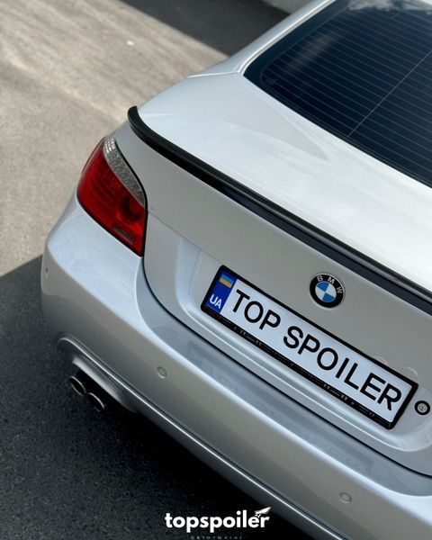 Спойлер багажника BMW 5 E60 2003-2010 стиль М5 (ABS пластик) БМВ Е60 (чорний глянець) E60-M5 фото