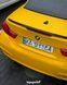 Спойлер багажника BMW 4 F33 Cabrio 2013-2020 стиль М4 (ABS пластик) дактейл БМВ Ф33 (чорний глянець) F33-M4 фото 6