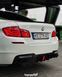 Спойлер багажника BMW 5 F10 2010-2017 стиль М5 (ABS пластик) сабля БМВ Ф10 (чорний глянець) F10-M5 фото 11