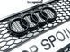 Решітка радіатора Audi A4 B8 2012-2016 в стилі RS4 (решетка Ауди) B8-RS фото 3