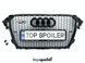 Решітка радіатора Audi A4 B8 2012-2016 в стилі RS4 (решетка Ауди) B8-RS фото 1