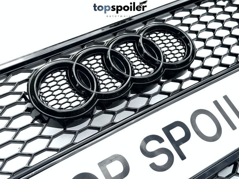 Решітка радіатора Audi A4 B8 2012-2016 в стилі RS4 (решетка Ауди) B8-RS фото