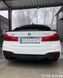 Спойлер багажника BMW 5 G30 F90 2017+ стиль М4 (ABS пластик) дактейл БМВ G30 Ф90 (чорний глянець) G30-M4 фото 17