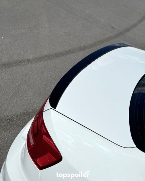 Спойлер багажника Volkswagen Jetta mk6 2010-2017 стиль GLI (ABS пластик) сабля Джетта 6 (чорний глянець) MK6-GLI фото