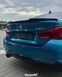 Спойлер багажника BMW 4 F36 Gran Coupe 2014-2020 стиль М4 (ABS пластик) дактейл БМВ Ф36 (чорний глянець) F36-M4 фото 23