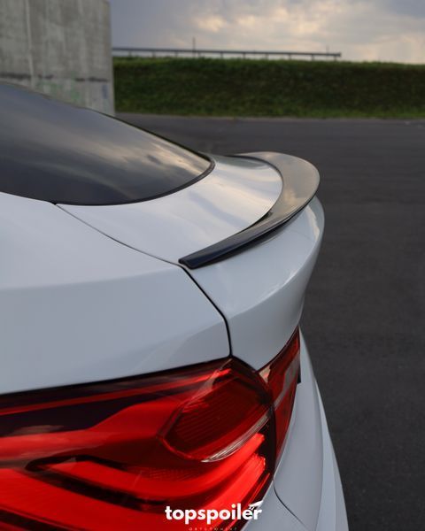 Спойлер багажника BMW X4 F26 2014-2018 стиль М (ABS пластик) БМВ Ф26 (чорний глянець) X4-F26 фото