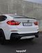 Спойлер багажника BMW X4 F26 2014-2018 стиль М (ABS пластик) БМВ Ф26 (чорний глянець) X4-F26 фото 2