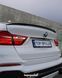 Спойлер багажника BMW X4 F26 2014-2018 стиль М (ABS пластик) БМВ Ф26 (чорний глянець) X4-F26 фото 3