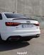 Спойлер багажника Audi A4 B9 2020+ стиль S4 (ABS пластик) сабля Ауді Ауди А4 б9 рестайлінг (чорний глянець) B9-20 фото 2