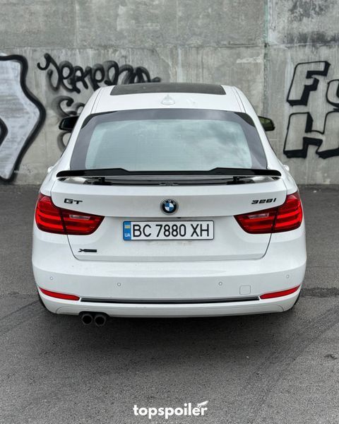Спойлер багажника BMW 3 GT F34 2013-2020 стиль М4 (ABS пластик) дактейл БМВ ф34 (чорний глянець) F34-M4 фото