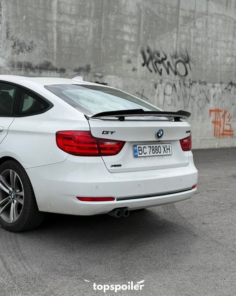 Спойлер багажника BMW 3 GT F34 2013-2020 стиль М4 (ABS пластик) дактейл БМВ ф34 (чорний глянець) F34-M4 фото