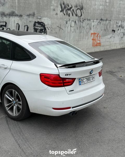 Спойлер багажника BMW 3 GT F34 2013-2020 стиль М4 (ABS пластик) дактейл БМВ ф34 (чорний глянець) F34-M4 фото