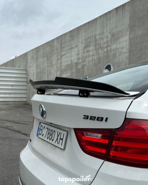 Спойлер багажника BMW 3 GT F34 2013-2020 стиль М4 (ABS пластик) дактейл БМВ ф34 (чорний глянець) F34-M4 фото