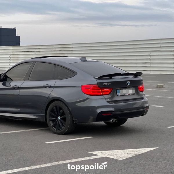 Спойлер багажника BMW 3 GT F34 2013-2020 стиль М4 (ABS пластик) дактейл БМВ ф34 (чорний глянець) F34-M4 фото
