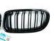 Решітка радіатора BMW 3 E90 2009-2012 стиль М (ніздрі, ноздри БМВ Е90) чорний глянець E90-M фото 3
