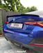 Спойлер багажника BMW i4 2021+ стиль М4 (ABS пластик) дактейл БМВ (чорний глянець) I4-21 фото 9