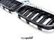 Решітка радіатора BMW 3 F30 / F31 / F35 / F80  2012-2018 стиль М (ніздрі, ноздри БМВ Ф30) чорний глянець F30-F80-M фото 6