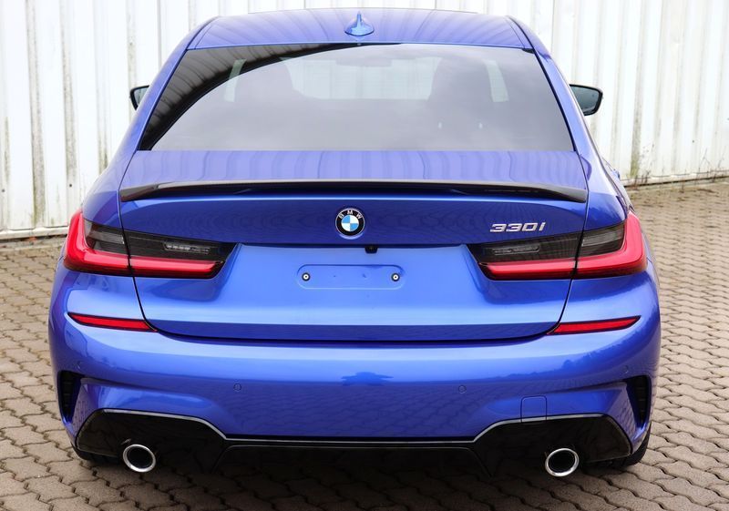 Спойлер багажника BMW 3 G20 2019+ стиль МP (ABS пластик) БМВ (чорний глянець) G20-MP фото