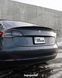 Спойлер багажника Tesla Model 3 2017-2022 (ABS пластик) сабля Тесла модел 3 (чорний глянець) MOD-3 фото 18