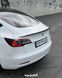 Спойлер багажника Tesla Model 3 2017-2022 (ABS пластик) сабля Тесла модел 3 (чорний глянець) MOD-3 фото 2