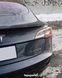 Спойлер багажника Tesla Model 3 2017-2022 (ABS пластик) сабля Тесла модел 3 (чорний глянець) MOD-3 фото 17