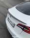 Спойлер багажника Tesla Model 3 2017-2022 (ABS пластик) сабля Тесла модел 3 (чорний глянець) MOD-3 фото 3