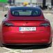 Спойлер багажника Tesla Model 3 2017-2022 (ABS пластик) сабля Тесла модел 3 (чорний глянець) MOD-3 фото 23