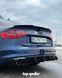 Спойлер багажника Audi A4 B8 2007-2016 стиль M4 (ABS пластик) дактейл Ауді Ауди А4 б8 (чорний глянець) B8-M4 фото 19