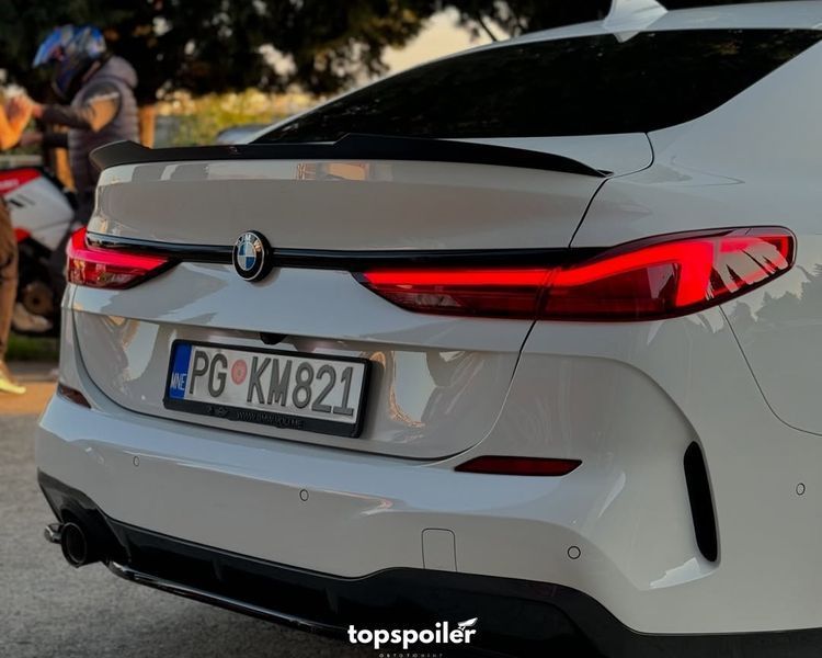 Спойлер багажника BMW 2 F44 2020+ стиль М4 (ABS пластик) дактейл БМВ Ф44 (чорний глянець) F44-M4 фото