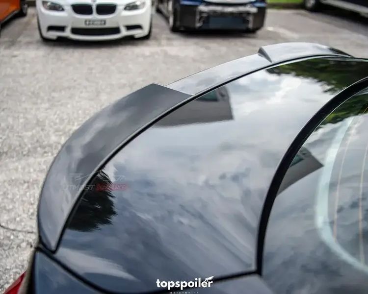 Спойлер багажника BMW 2 F44 2020+ стиль М4 (ABS пластик) дактейл БМВ Ф44 (чорний глянець) F44-M4 фото