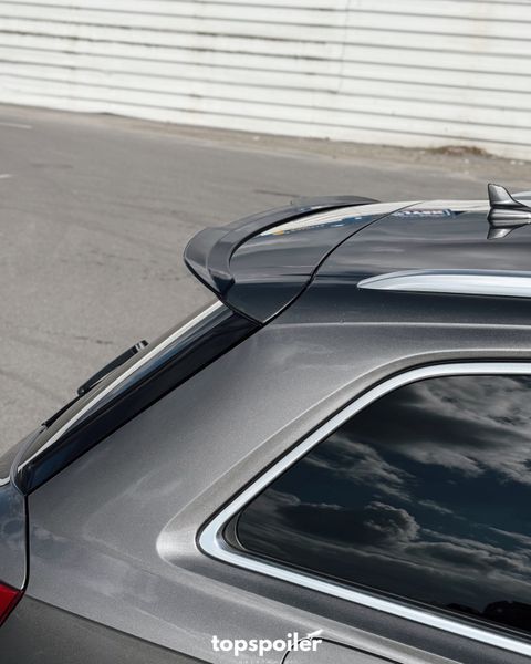 Спойлер багажника Audi Q7 4M 2015-2019 стиль М4 (ABS пластик) Ауді, Ауди ку7 (чорний глянець) Q7-4M фото