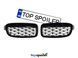 Решітка радіатора BMW 3 F30 / F31 / F35 / F80 2012-2018 стиль Diamond (ніздрі, ноздри Ф30) чорний глянець F30-DIA фото 1