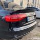 Спойлер багажника Audi A4 B8 2007-2016 стиль S4 (ABS пластик) сабля Ауді Ауди А4 б8 (чорний глянець) B8-S4 фото 24